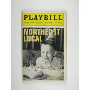 Northeast Local Playbill Lincoln Center Theater 1995 Tom Donaghy Eileen Heckhart